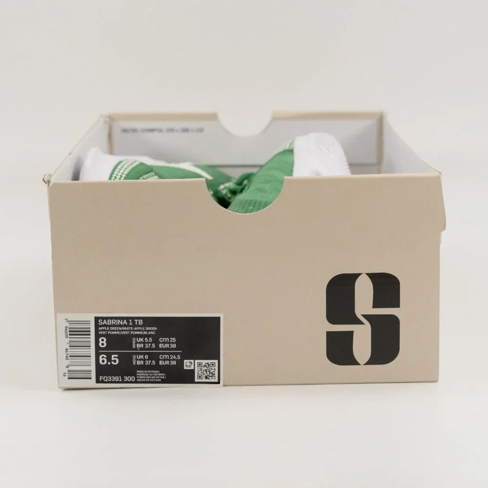 Nike Women's Sabrina 1 TB 'Apple Green' FQ3391-300 Basketball size 8